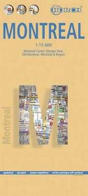 Abbildung von: Montreal, Montréal, Borch Map - Borch