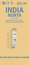 Cover: India North, Nordindien, Borch Map - Borch
