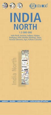 Abbildung von: India North, Nordindien, Borch Map - Borch