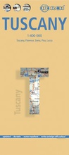 Cover: Tuscany, Toskana, Borch Map - Borch