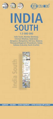 Abbildung von: India South, Südindien, Borch Map - Borch