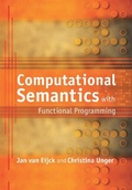 Cover: Computational Semantics with Functional Programming - Cambridge University Press