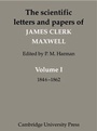 Cover: The Scientific Letters and Papers of James Clerk Maxwell 3 Volume Paperback Set (5 physical parts) - Cambridge University Press