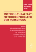 Cover: Interkulturalit&auml;t: Methodenprobleme der Forschung - Iudicium
