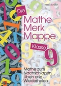 Cover: Die Mathe-Merk-Mappe Klasse 9 - Verlag an der Ruhr