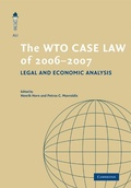 Cover: The WTO Case Law of 2006-7 - Cambridge University Press