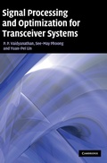 Cover: Signal Processing and Optimization for Transceiver Systems - Cambridge University Press