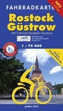 Cover: Fahrradkarte Rostock, Güstrow - grünes herz