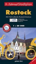 Cover: Fahrrad-Stadtplan Rostock - gr&uuml;nes herz