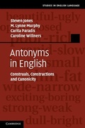 Cover: Antonyms in English - Cambridge University Press