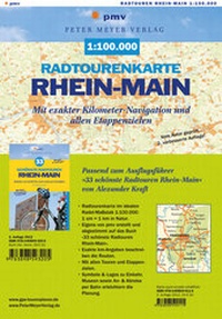 Abbildung von: Radtourenkarte Rhein-Main 1:100.000 - pmv Peter Meyer Verlag