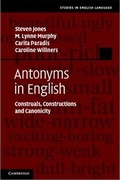Cover: Antonyms in English - Cambridge University Press