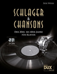 Abbildung von: Schlager & Chansons der 20er- bis 40er-Jahre (mit 2 CDs) - Edition DUX