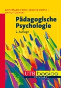 Cover: P&auml;dagogische Psychologie - UTB