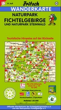 Abbildung von: Naturpark Fichtelgebirge und Naturpark Steinwald - Fritsch Landkartenverlag
