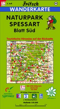 Abbildung von: Naturpark Spessart - Fritsch Landkartenverlag