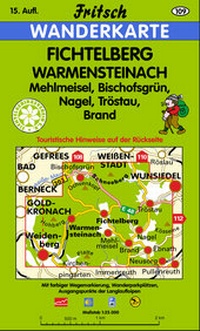 Abbildung von: Fichtelberg - Warmensteinach - Fritsch Landkartenverlag