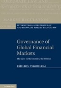 Abbildung von: Governance of Global Financial Markets - Cambridge University Press