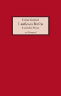 Cover: Lautloses Rufen - zu Klampen Verlag
