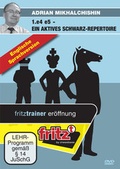 Cover: 1. e4 e5 - Ein aktives Schwarz-Repertoire - ChessBase GmbH