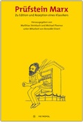 Cover: Pr&uuml;fstein Marx - Metropol-Verlag