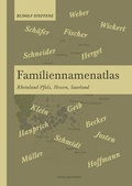 Cover: Familiennamenatlas Rheinland-Pfalz, Hessen, Saarland - verlag regionalkultur
