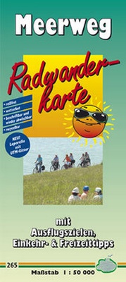 Abbildung von: Radwanderkarte Meerweg - PUBLICPRESS
