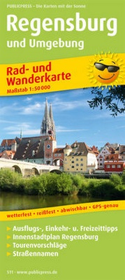 Abbildung von: Regensburg und Umgebung - Freytag-Berndt und ARTARIA