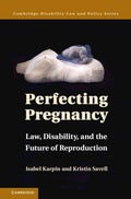 Cover: Perfecting Pregnancy - Cambridge University Press