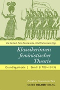 Cover: Klassikerinnen feministischer Theorie - Ulrike Helmer Verlag