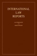 Cover: International Law Reports: Volume 136 - Cambridge University Press