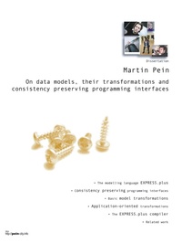 Enlarge image Cover: On data models, their transformations and consistency preserving programming interfaces - BoD - Books on Demand