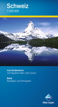 Abbildung von: Aral Straßenkarte Schweiz - Busche