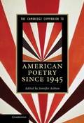 Cover: The Cambridge Companion to American Poetry since 1945 - Cambridge University Press