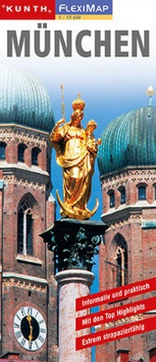 Abbildung von: KUNTH FlexiMap München 1:17500 - Kunth Verlag