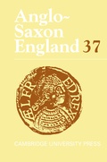 Cover: Anglo-Saxon England: Volume 37 - Cambridge University Press