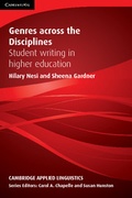 Cover: Genres across the Disciplines - Cambridge University Press