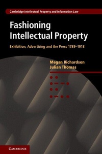 Enlarge image Cover: Fashioning Intellectual Property - Cambridge University Press