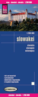 Abbildung von: Reise Know-How Landkarte Slowakei (1:280.000) - Reise Know-How Verlag Peter Rump GmbH
