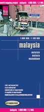 Cover: Reise Know-How Landkarte Malaysia (West 1:800.000 / Ost 1:1.100.000) - Reise Know-How Verlag Peter Rump GmbH