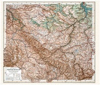 Abbildung von: Historische Karte: Handkarte von Thüringen 1903 - Verlag Rockstuhl