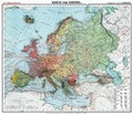 Bild: General-Karte von Europa - um 1910 [gerollt] - Verlag Rockstuhl
