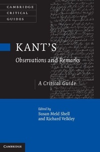 Enlarge image Cover: Kant's Observations and Remarks - Cambridge University Press