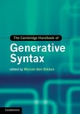 Cover: The Cambridge Handbook of Generative Syntax - Cambridge University Press