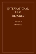 Cover: International Law Reports - Cambridge University Press
