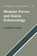 Cover: Modular Forms and Galois Cohomology - Cambridge University Press
