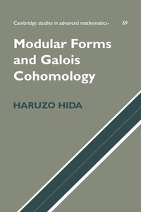 Abbildung von: Modular Forms and Galois Cohomology - Cambridge University Press