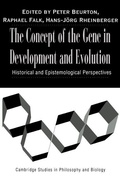 Cover: The Concept of the Gene in Development and Evolution - Cambridge University Press