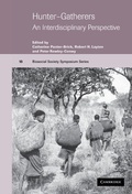 Cover: Hunter-Gatherers - Cambridge University Press