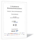 Cover: 3. Symposium Business Intelligence - Steinbeis-Edition
